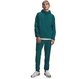 Under Armour Heren Storm Woven Joggingbroek (Groen/Zwart)