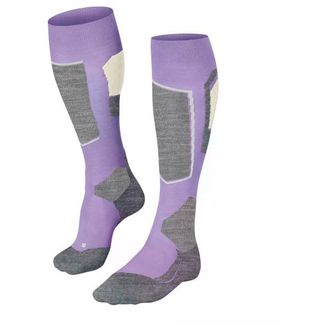 Falke SK 4 Skisocken f&uuml;r Damen | lila