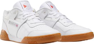 Reebok Classic Sneaker REEBOK CLASSIC WORKOUT PLUS, Herren, Gr. 36,5, rot (wei&szlig;, carbon, rot, royal), Leder, Schuhe Sneaker