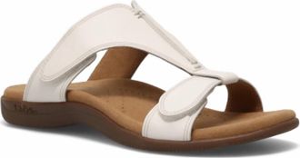 Taos Womens Slide Show Sandals In White