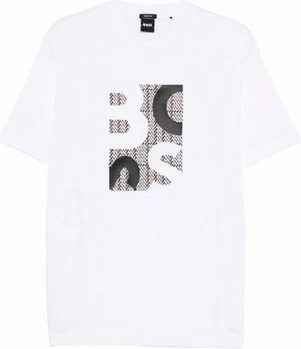 HUGO BOSS Mens H Thompson 655 White - Size: 40