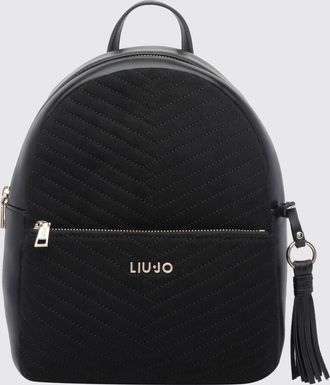 Liu Jo Zaino in pelle sintetica con motivo chevron e spallacci regolabili
