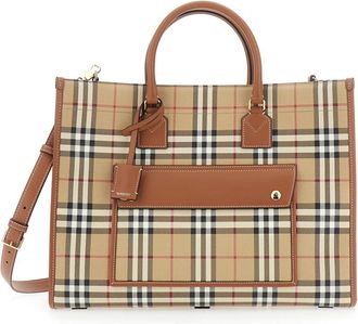 Burberry Mujer, Bolsos, Beige, Talla: ONE Size