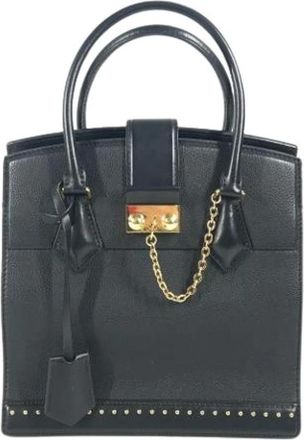 Louis Vuitton Pre-owned Vintage Handbag - Dames - Vintage Handtas - Zwart - ONE Size - Leer - Vintage