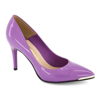 Andrea Womens Pumps Fashion Stilettos In Purple