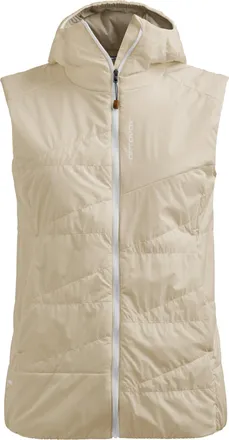 Ortovox Beige Swisswool Piz Duan Quilted Padded Vest
