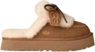 UGG Disquette Heritage - Dames - Pantoffels - Bruin - 38 EU - Su&egrave;de - Schoenen