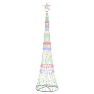 vidaXL &Aacute;rbol De Navidad Led Multicolor 250 Cm Metal Vidaxl
