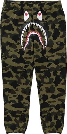 A Bathing Ape Trainingsbroek met camouflageprint - Groen