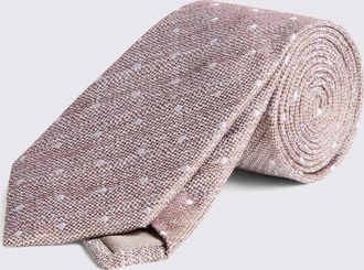 Moss Dark Neutral Polka Dot Tie