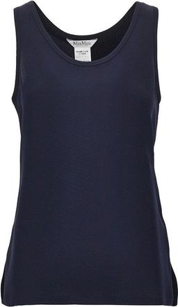 Max Mara Silk cady top with embroidery Woman 40
