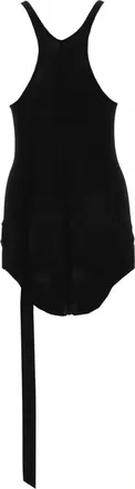 Rick Owens 100% Cotton Racer Back Tank Top - Black