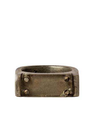 Parts Of Four Verzilverde ring