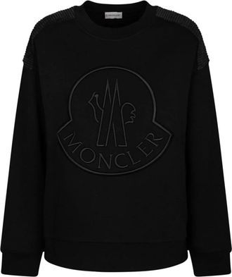 Moncler Sweatshirt - Dames - Sweatshirts - Zwart - XS - Hoodies & sweatvesten