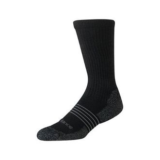 New Balance Unisex Pro Numeric Crew Socks 1 Pair in Black Polyester, size X-Large