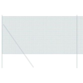 Berkfield Home Green Welded Wire Fence Green 1x100 m Steel