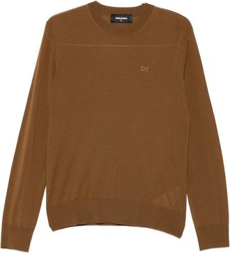 Dsquared2 D2 Wool Crew-Neck Sweater