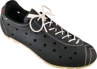 Vittoria Mens 1976 Bianco Line Cycling Shoes In Black
