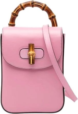 Gucci Pre-owned Mini Bags, female, Pink, Size: ONE SIZE Pre-owned Mini Bag