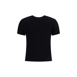 Coperni Womens Black Cotton T-Shirt