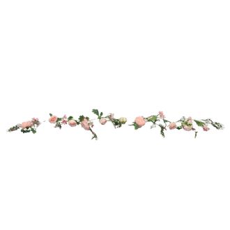 OEM Guirnalda De Flores Artificiales, Estilo Natural, Apta Para Uso Interior/exterior, Color Rosa