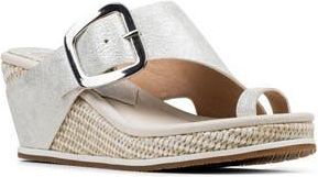 Donald J Pliner Joyus Wedge Sandal in Silver at Nordstrom Rack, Size 8.5