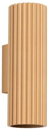 Sollux Lighting Design Wandlampe Karbon H 20 cm, Gold