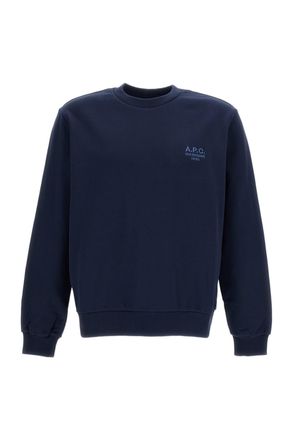 A.P.C. Blue Rue Madame Cotton Sweatshirt