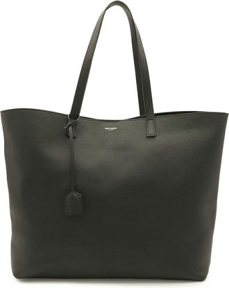 Saint Laurent Black Leather Tote Bag (Pre-Owned)