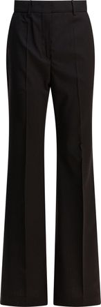 Max Mara Womens Wool Pants - Black - Size EU 38 (Womens)
