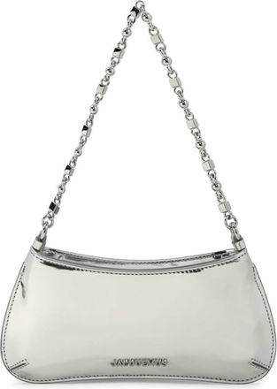 Jacquemus Shoulder Bags, female, Gray, ONE SIZE, Le Petit Bisou Chaine