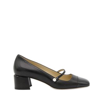 Jimmy Choo London With Heel - female - Jimmy Choo - Pumps - Black - 5 UK - Shoes