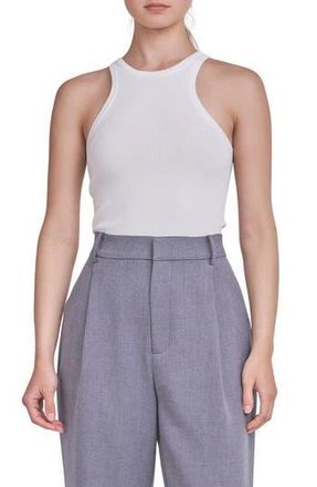 endless rose Basic Tank Top in White at Nordstrom Rack, Size X-Small