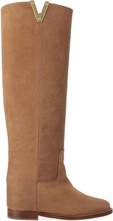 Via Roma 15 Desire Boot - Dames - Cowboylaarzen - Bruin - 37 EU - Leer - Schoenen