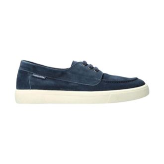 Mephisto Ultra-Lichte Herenschoen met Veters - Heren - Veterschoenen - Blauw - 41 EU - Su&egrave;de - Schoenen
