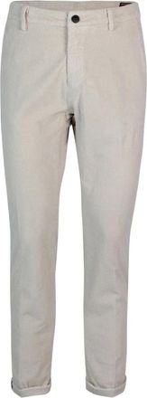 Mason's Cigaretbroek - Heren - Slim Fit Broeken - Wit - XL - Broeken