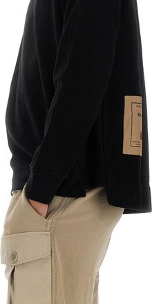 Ten c Logo Cotton Sweatshirt - Black
