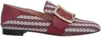 Bally Janelle Buckle Monogram Loafers, Brand Size 35.5 ( US Size 5 )