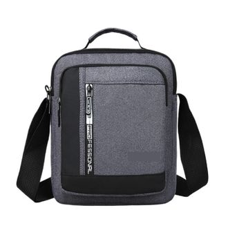 Generic Compatible For Man Crossbody Bag Shoulder(Darkgray)