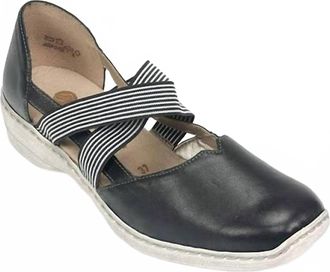 Remonte Womens D1647-01 Slip On In Black Combo