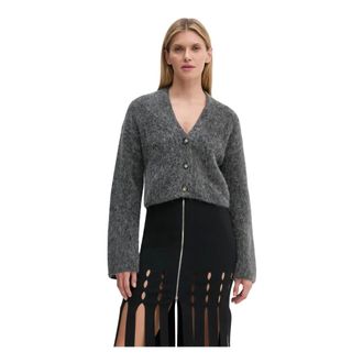 Nanushka Truien & Vesten, Dames, Grijs, M, Wol, Cardigan