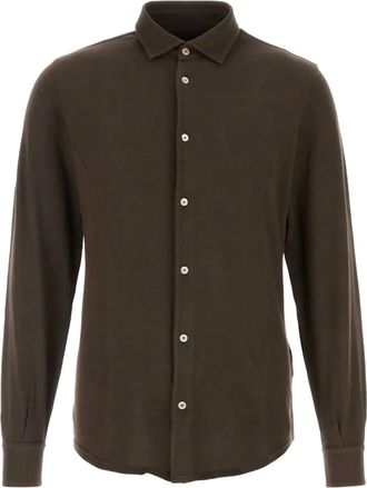 Fedeli Camicia in cotone - Marrone