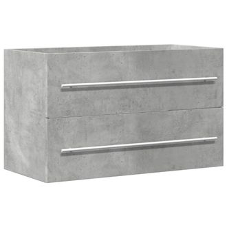 vidaXL Vidaxl - Mueble De Lavabo Madera Ingenier&iacute;a Roble Artisian 80x38,5x48 Cm