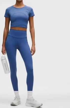 lululemon Fast And Free High-Rise Tight Pants In Brilliant Blue