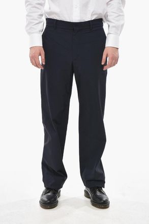 Givenchy Pantaloni Chino Straight Leg in Nylon Elasticizzato Givenchy