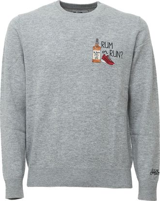 MC2 Saint Barth Heron Light Rum Or Run Sweater