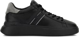 Hogan Grijze Sneakers met Su&egrave;de Details - Heren - Sneakers - Zwart - 41 EU - Su&egrave;de - Schoenen