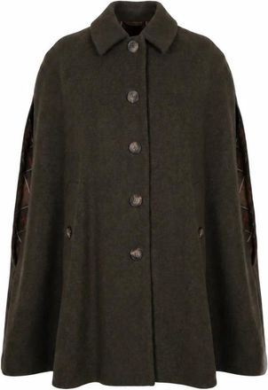 Vicolo Capes - Dames - Ponchos - Groen - M - Jassen