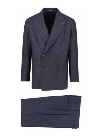 Tagliatore Double-breasted suit in virgin wool