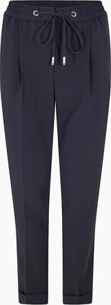 HUGO BOSS Womens Womens 10166126 01 Straight Leg Trousers - Navy - Size: 8/29in/30in